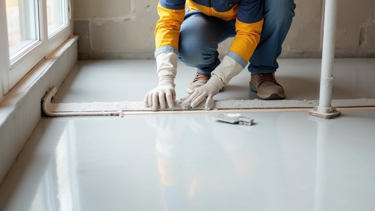 Cienka wylewka na ogrzewanie podłogowe