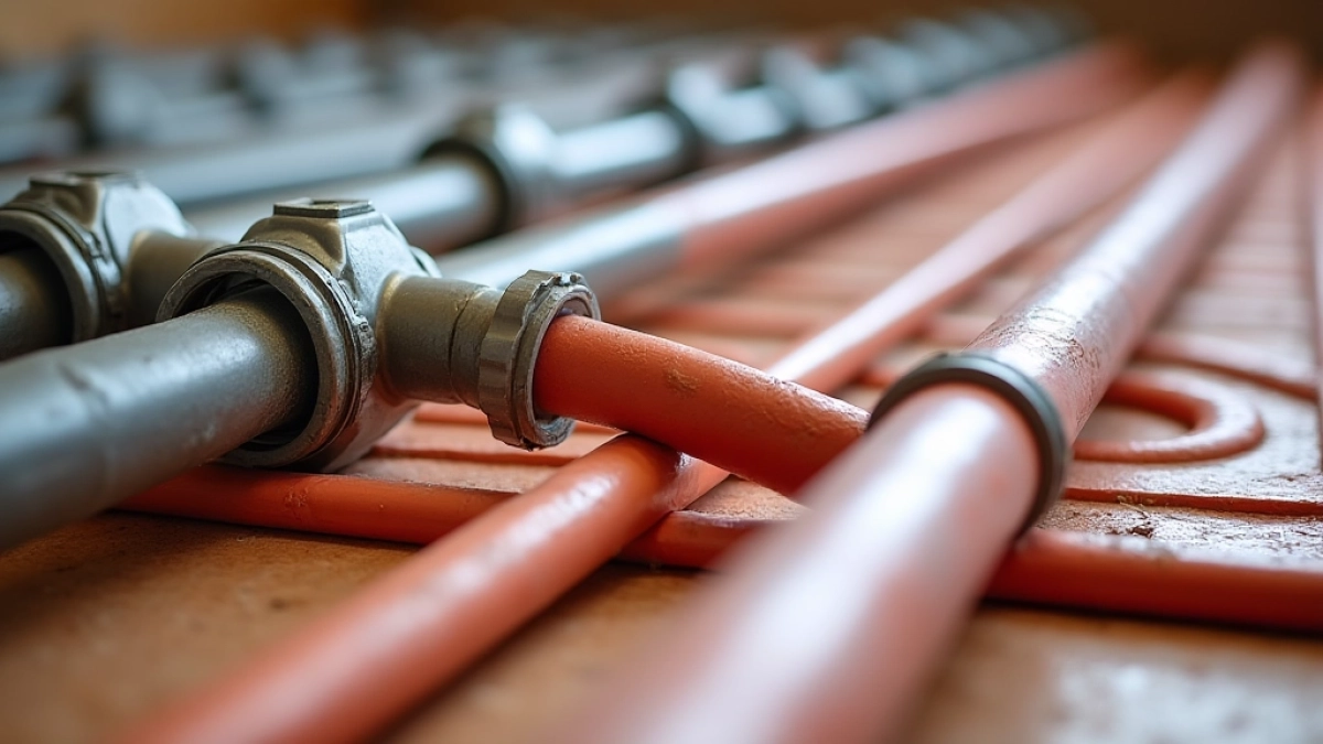 Czy można łączyć rury ogrzewania podłogowego