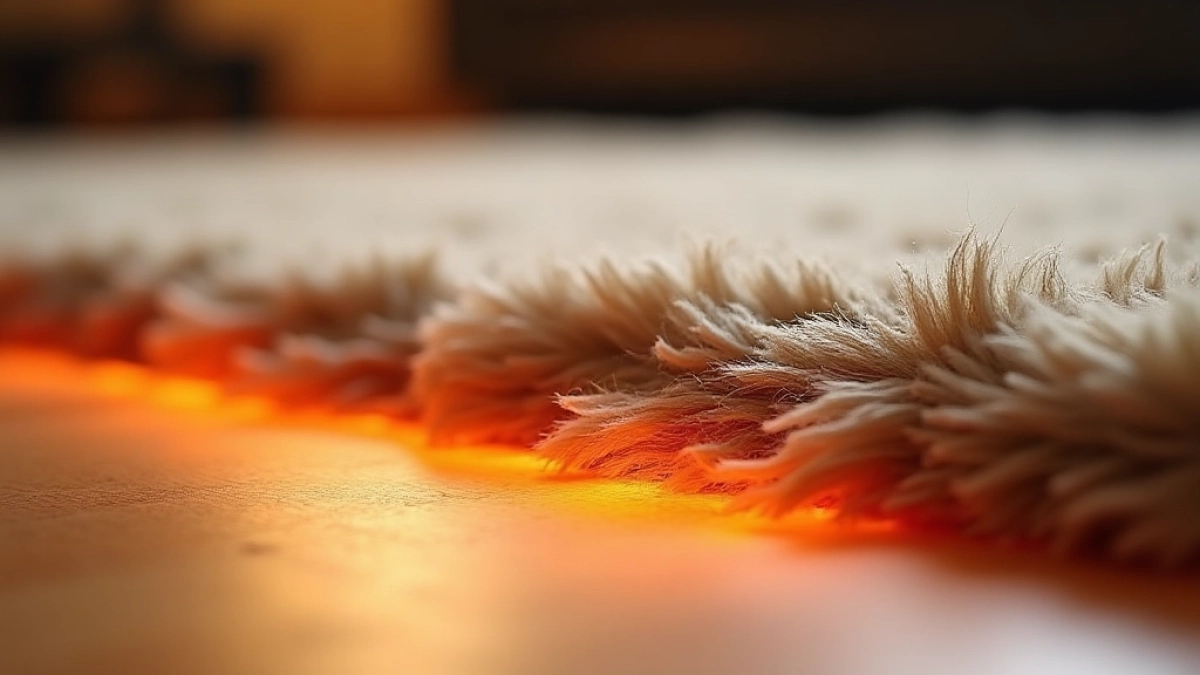 Dywan na ogrzewanie podłogowe