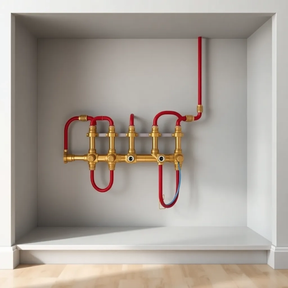 Gdzie umieścić rozdzielacz ogrzewania podłogowego