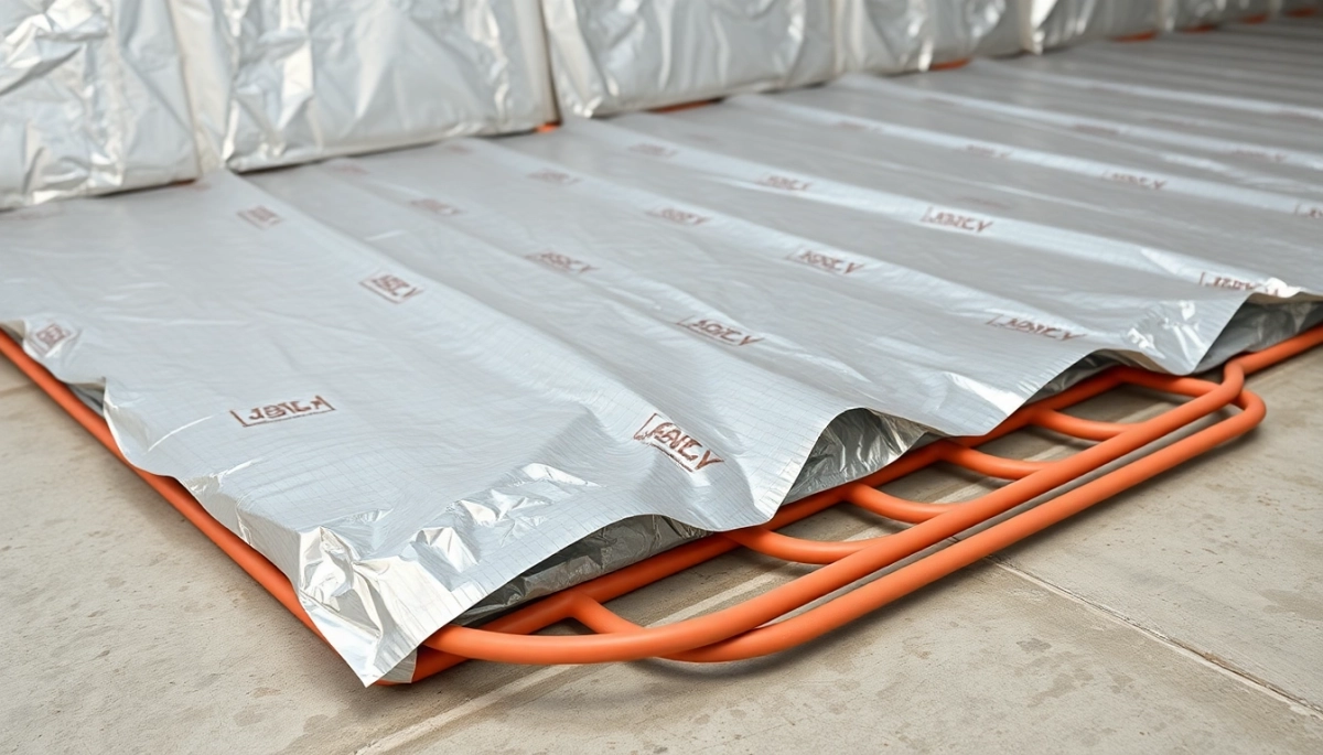 Jaka folia aluminiowa pod ogrzewanie podłogowe