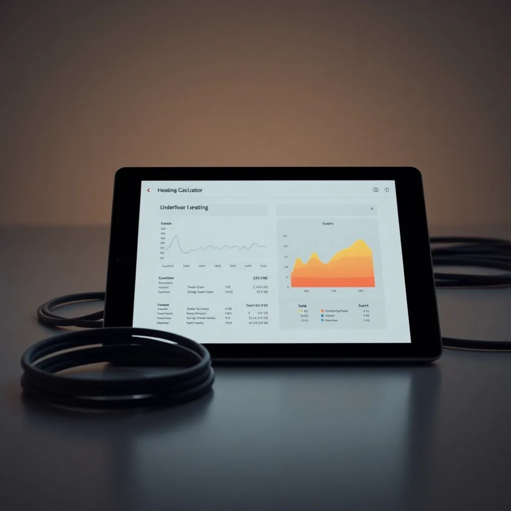 KAN kalkulator ogrzewania podłogowego