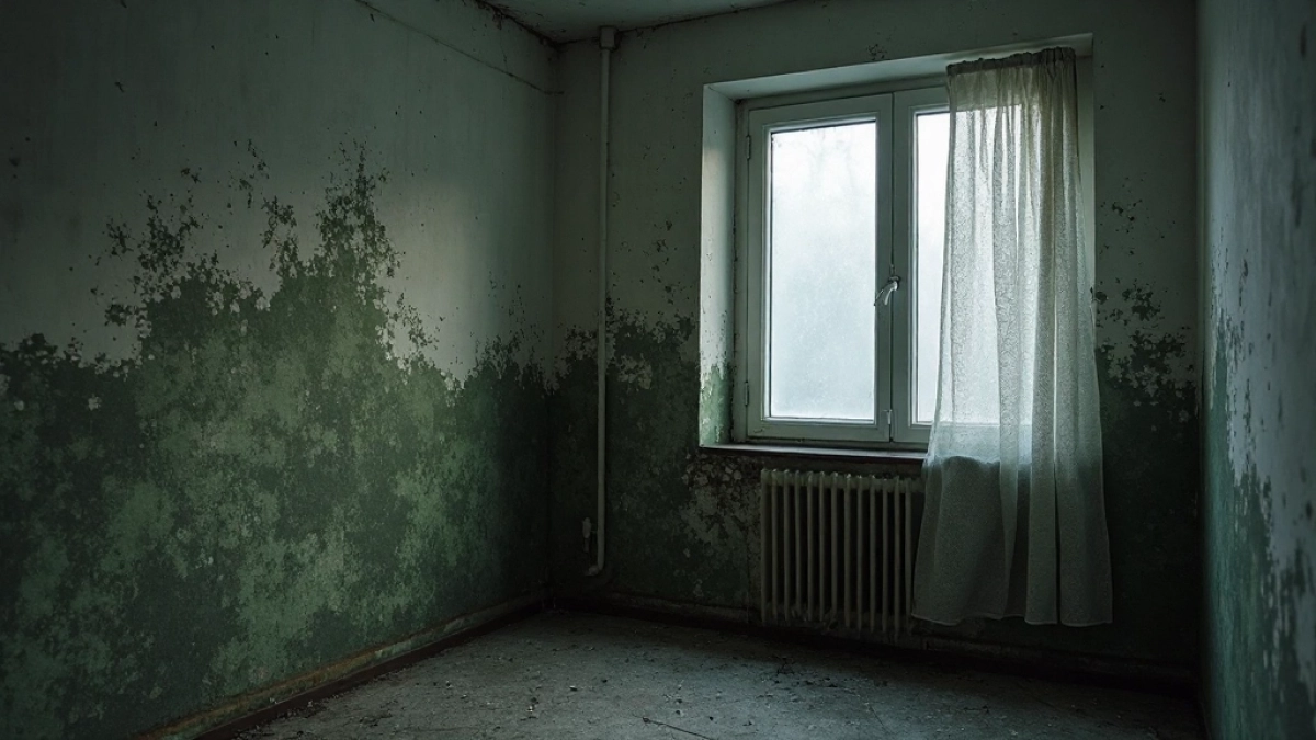 Nieogrzewane mieszkanie a grzyb