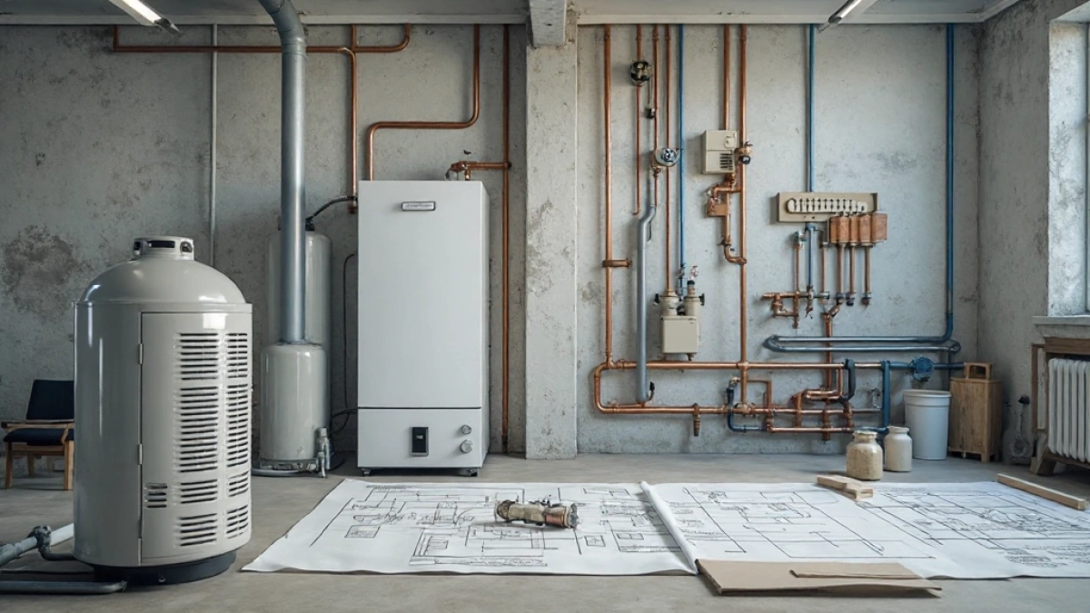 projekt instalacji centralnego ogrzewania