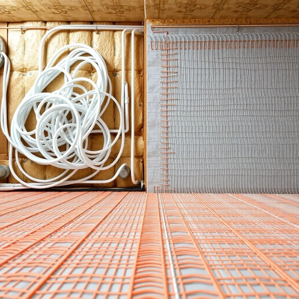 Rodzaje ogrzewania podłogowego