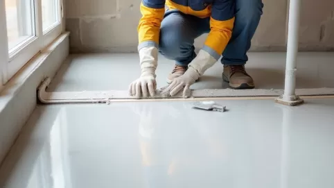 Cienka wylewka na ogrzewanie podłogowe