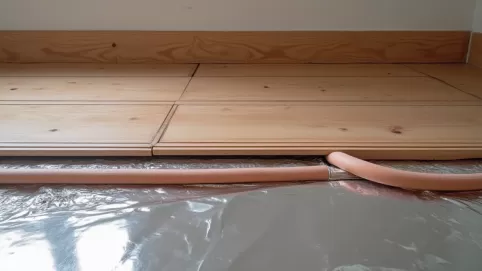 Czy dawać folię pod panele przy ogrzewaniu podłogowym