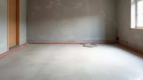 Grubość wylewki w garażu z ogrzewaniem podłogowym