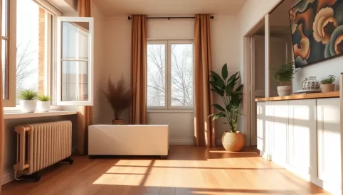 Jak wietrzyć mieszkanie przy ogrzewaniu podłogowym