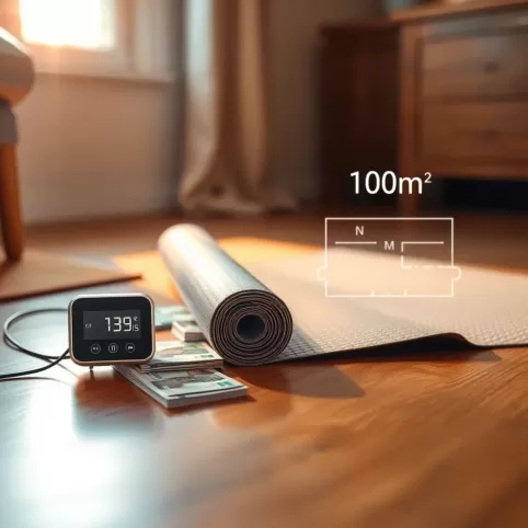 Koszt ogrzewania podłogowego elektrycznego 100m2