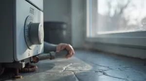 na jaka temperaturę ustawić piec gazowy przy ogrzewaniu podłogowym