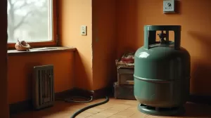 Ogrzewanie domu gazem z butli 33 kg koszty