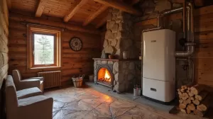 Ogrzewanie gazowe w domu drewnianym