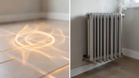 ogrzewanie podłogowe czy grzejniki