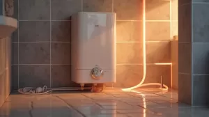 Piec elektryczny do ogrzewania podłogowego wodnego