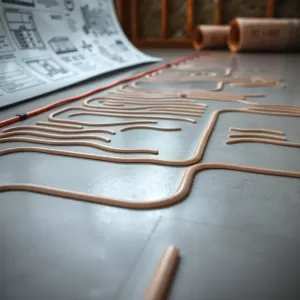 projekt ogrzewania podłogowego cena