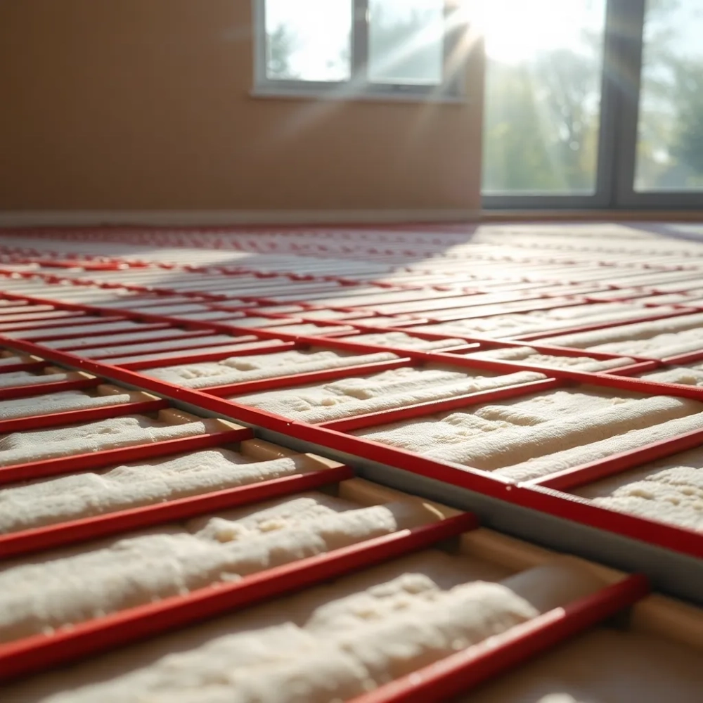 Suchy system ogrzewania podłogowego cena m2