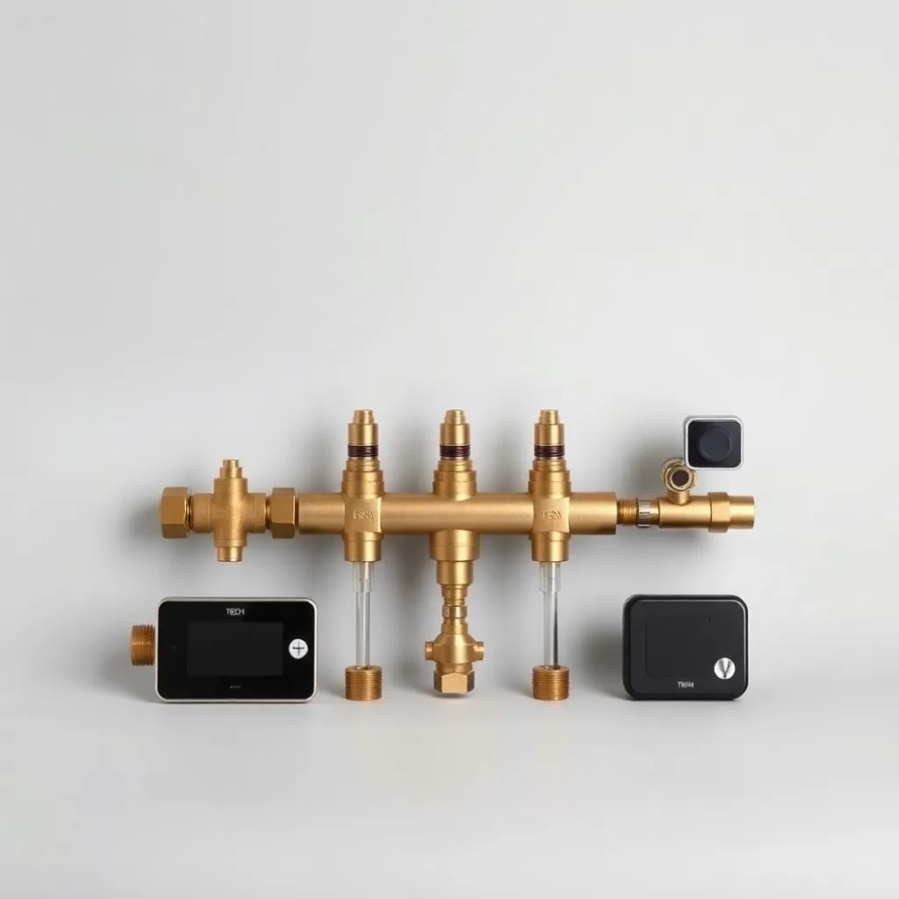 Zestaw do sterowania ogrzewaniem podłogowym TECH