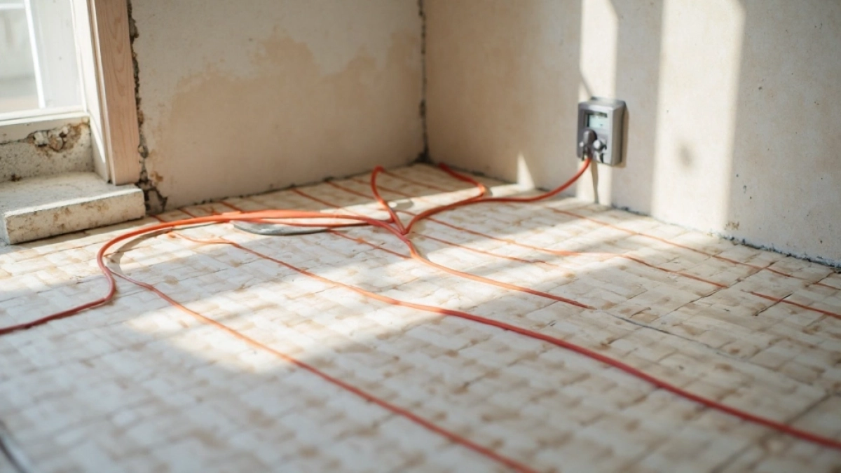 montaż ogrzewania elektrycznego